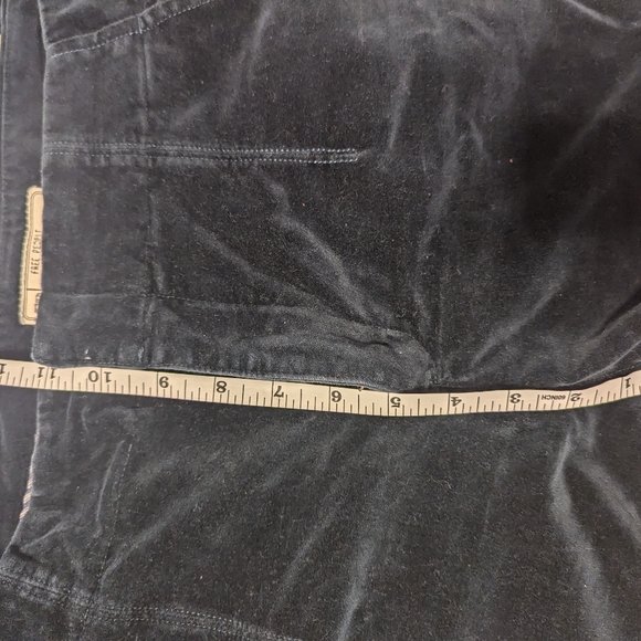 Free People dark green velvet flare size 31 - Picture 5 of 10